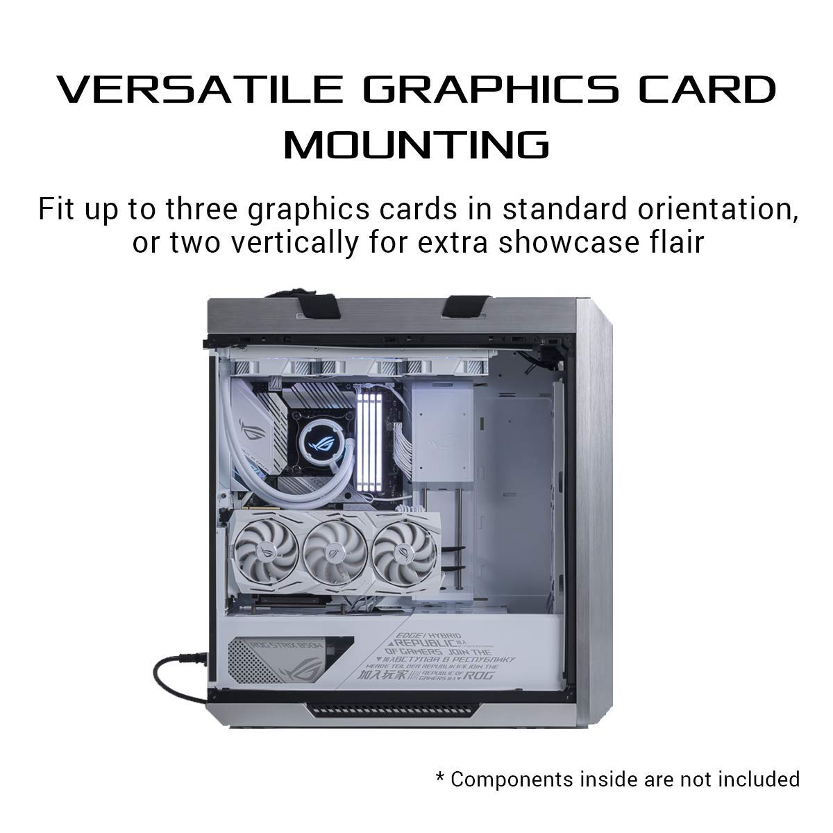 Amazon | ASUS GX601 ROG STRIX HELIOS CASE/WT/AL/WITH HANDLE ミドル