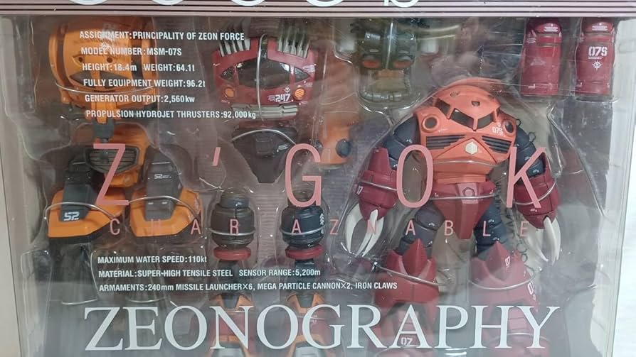 Amazon.co.jp: ♯ ジオノグラフィ 3009b シャア専用ズゴック ゾゴック