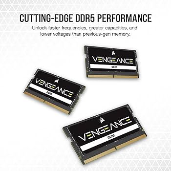 Amazon.com: CORSAIR VENGEANCE SODIMM DDR5 RAM 64GB (2x32GB