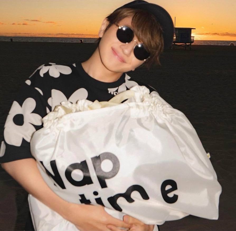 Amazon.co.jp: Naptime. エコBAG BEIGE Nissy 西島隆弘 ナップタイム