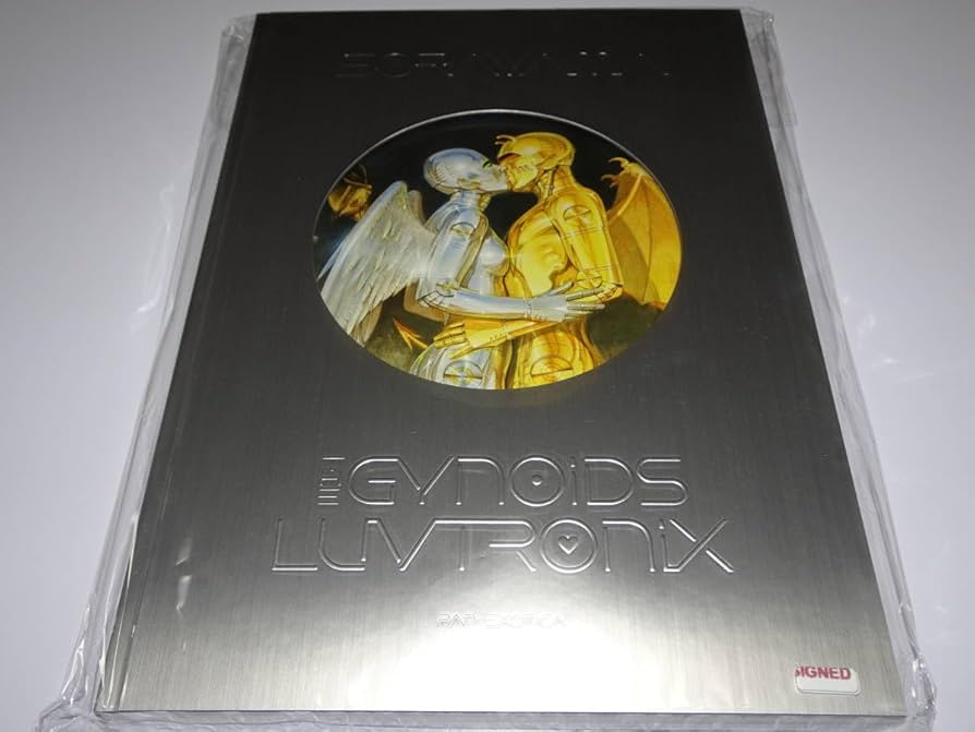 Amazon.co.jp: 直筆サイン入 『 空山基/ガイノイドラヴトロニクス