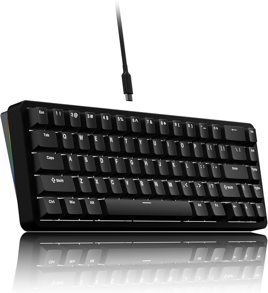 Amazon.com: OOCTPK Chilkey ND65 Wired Aluminum Mechanical Keyboard