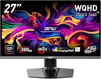 Amazon.co.jp: MSI QD-OLED ゲーミングモニター MPG 271QRX QD-OLED