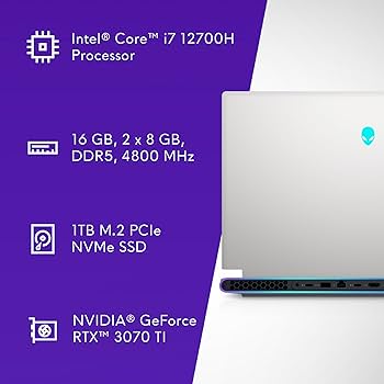 Amazon.com: Alienware X17 R2 VR Ready Gaming Laptop - 17.3-inch