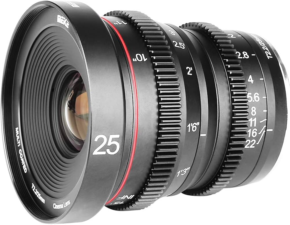 Amazon.co.jp: Meike(メイケ) 25mm T2.2 シネマレンズ Fuji X 富士