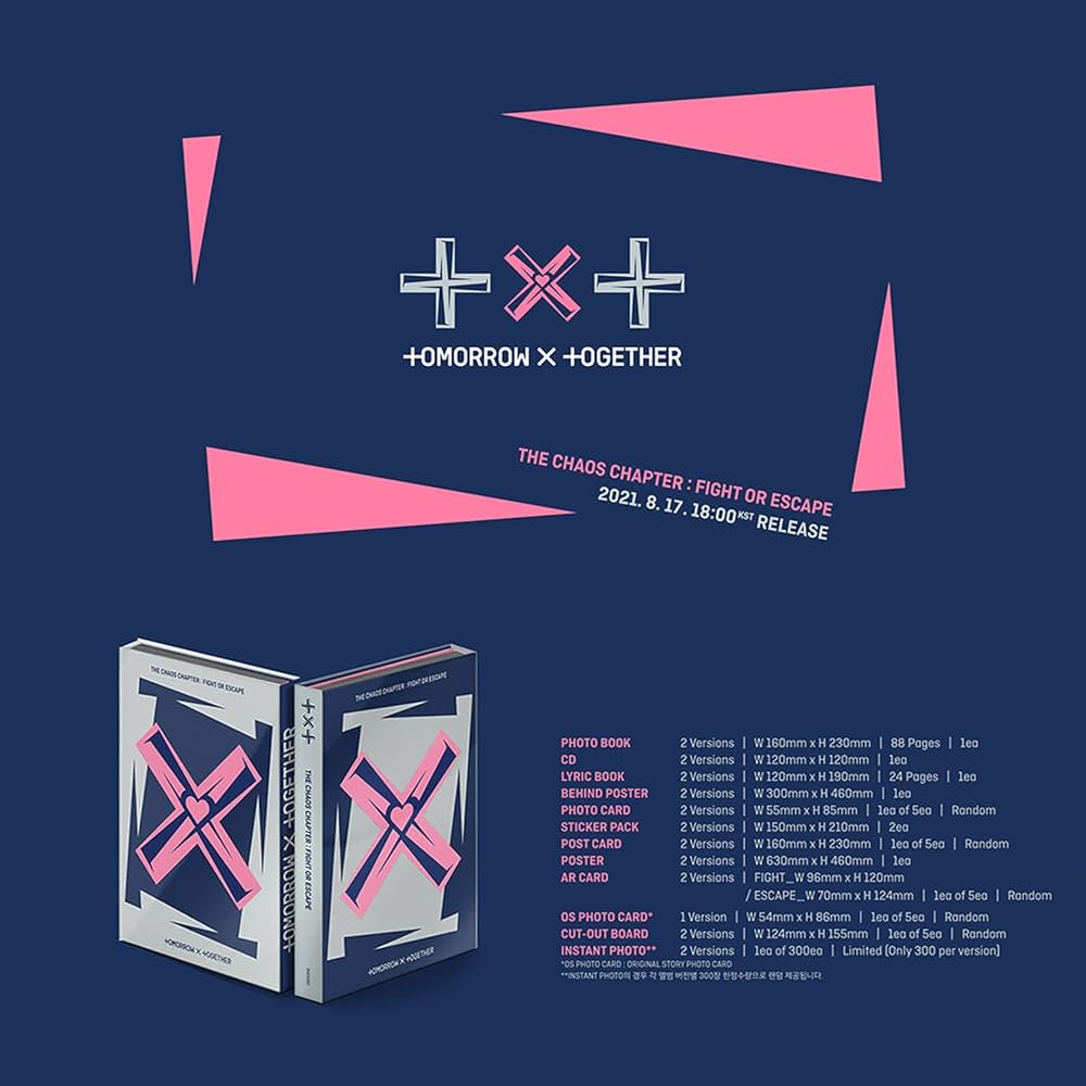 TXT - TXT The 2nd Album Repackage - The Chaos Chapter : Fight OR