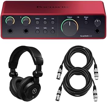 Amazon.co.jp: Focusrite Scarlett 2i2 第4世代 2x2 USBオーディオ
