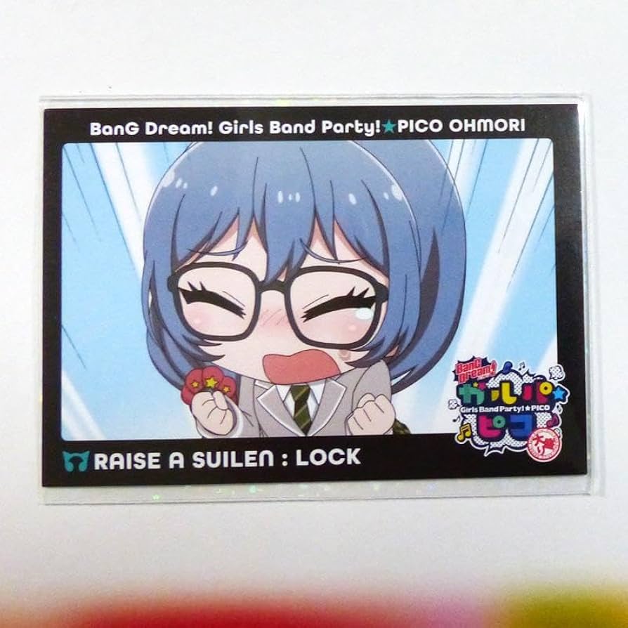 Amazon.co.jp: バンドリ ロック 朝日六花 特典 キャラクターカード