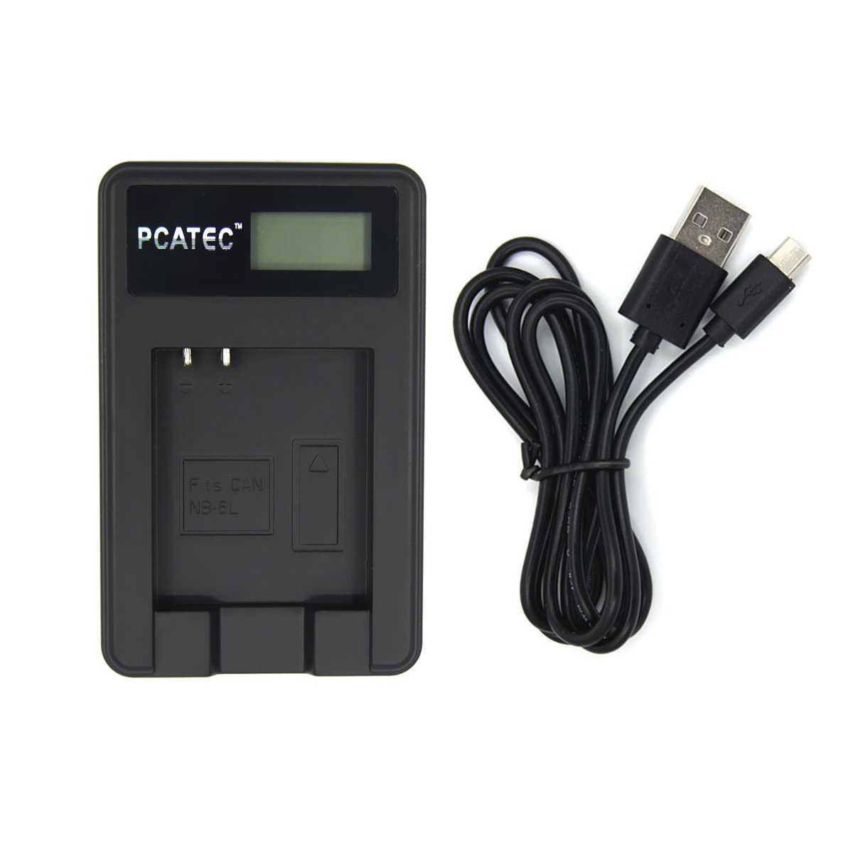 Amazon | 【PCATEC】 CANON NB-6L 対応新型USB充電器☆LCD付4段階表示