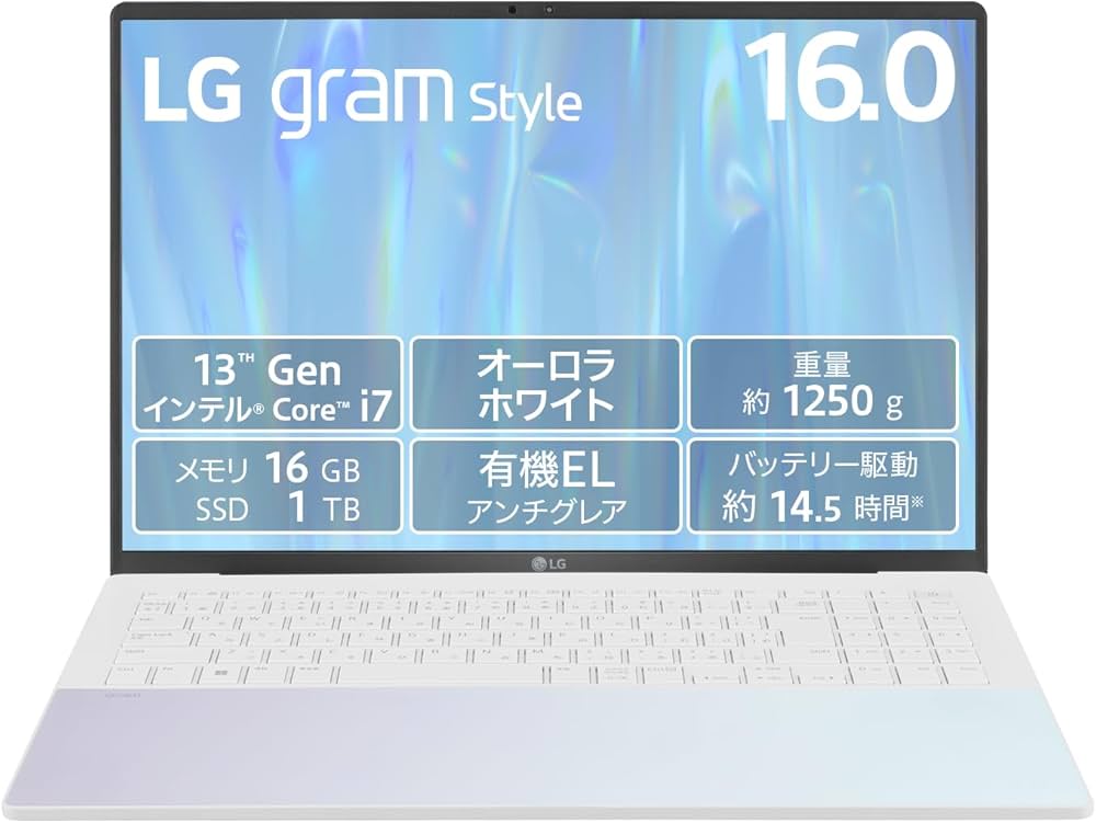 Amazon.co.jp: LG ノートパソコン 第13世代インテル最新CPU搭載 LG