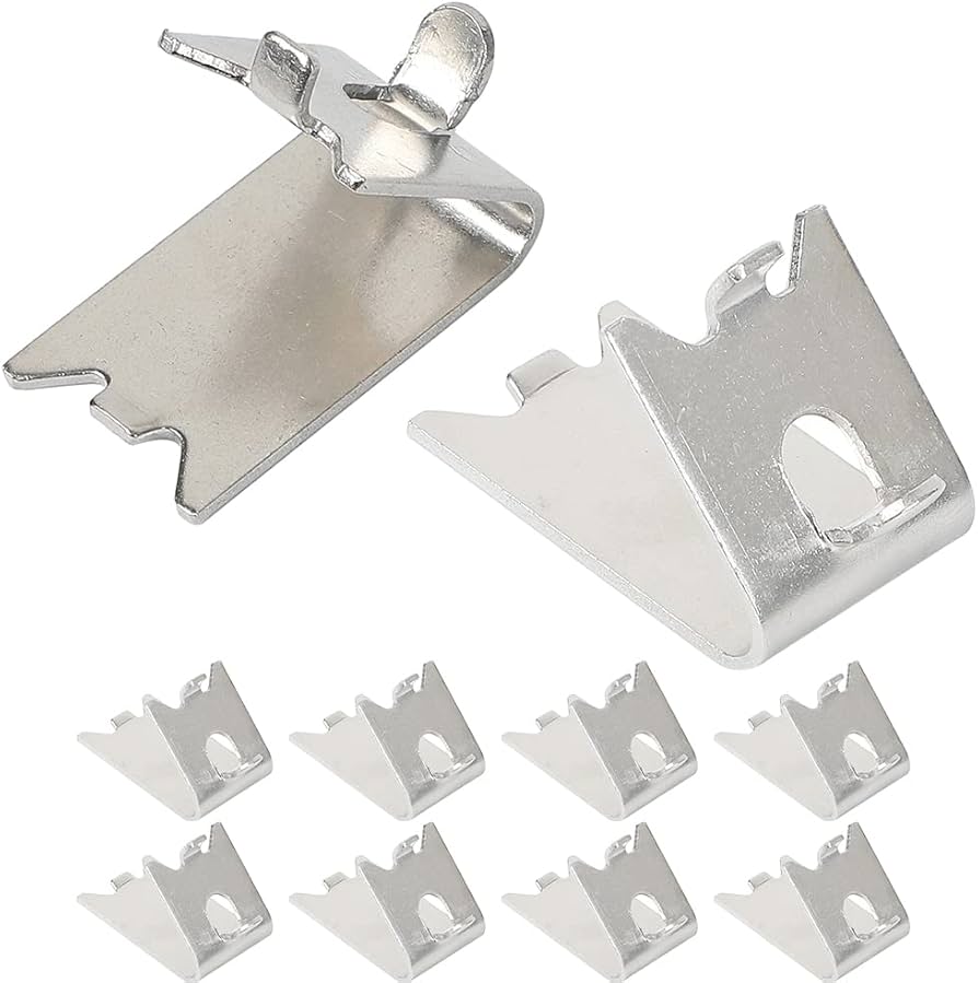 Amazon.co.jp: TKY 冷蔵庫棚受け金具 棚受け金具 冷凍庫 金具 シェルフ