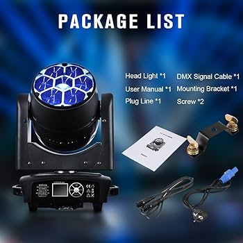 Amazon.com: BETOPPER LM0740 Moving Head Light 7x40W RGBW Beam/Wash