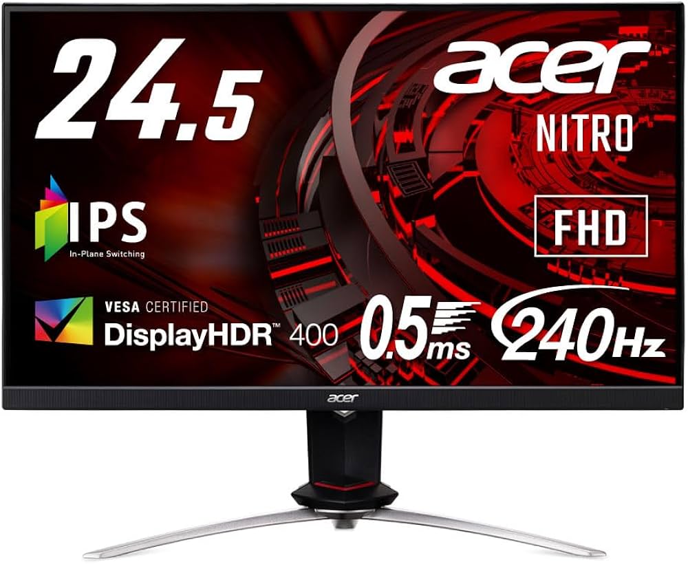 Amazon.co.jp: Acer ゲーミングディスプレイ Nitro XV253QXbmiiprzx