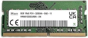 SK Hynix 8GB SODIMM DDR4 3200 PC4 1Rx8 HMA81GS6DJR8N-XN SO-DIMM