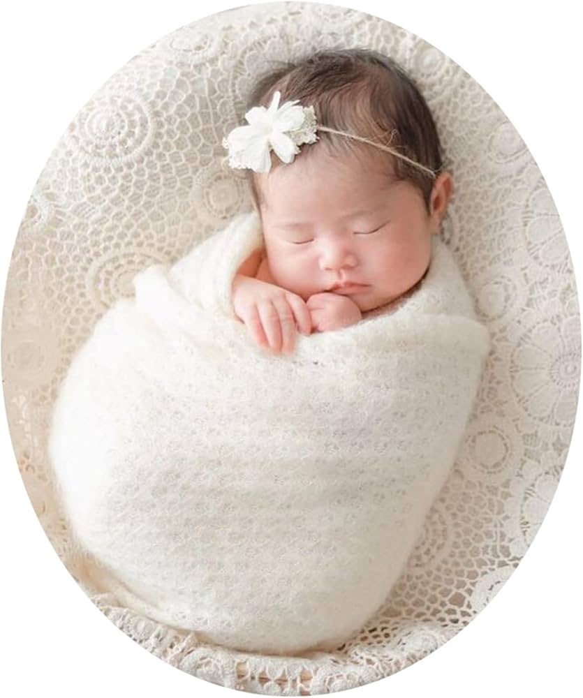Amazon.co.jp: Orraphtstu ニューボーンフォト ラップ セット おくるみ