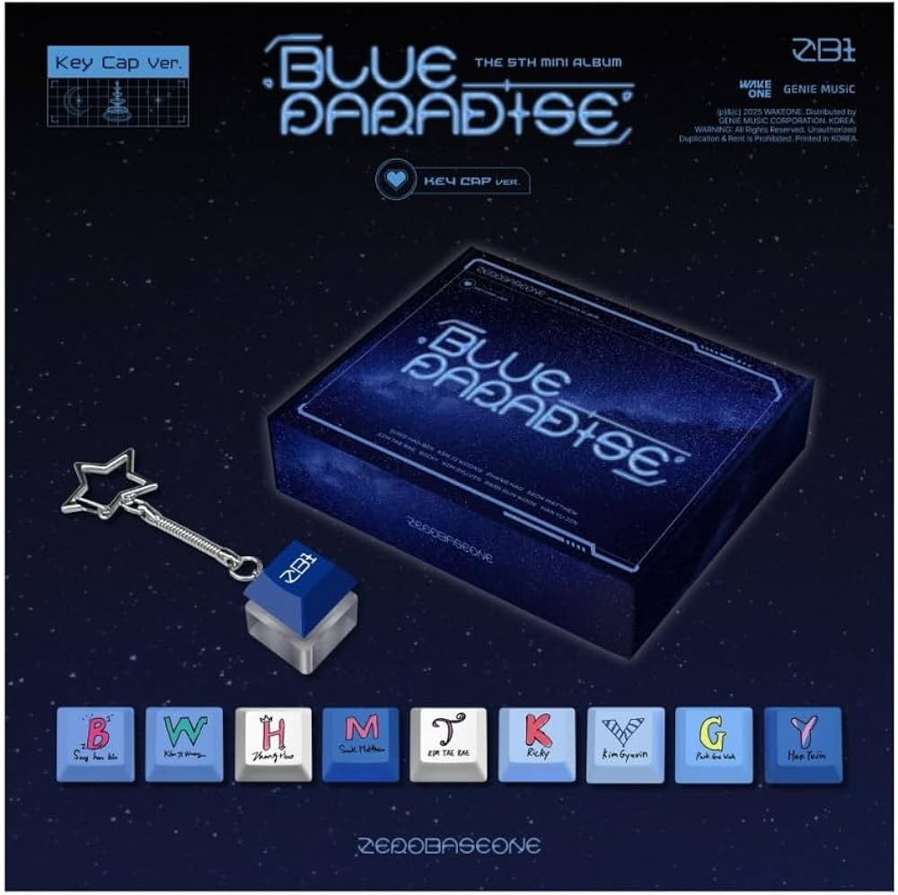 Amazon.co.jp: ゼロベースワン ZEROBASEONE Blue Paradise [Key Cap
