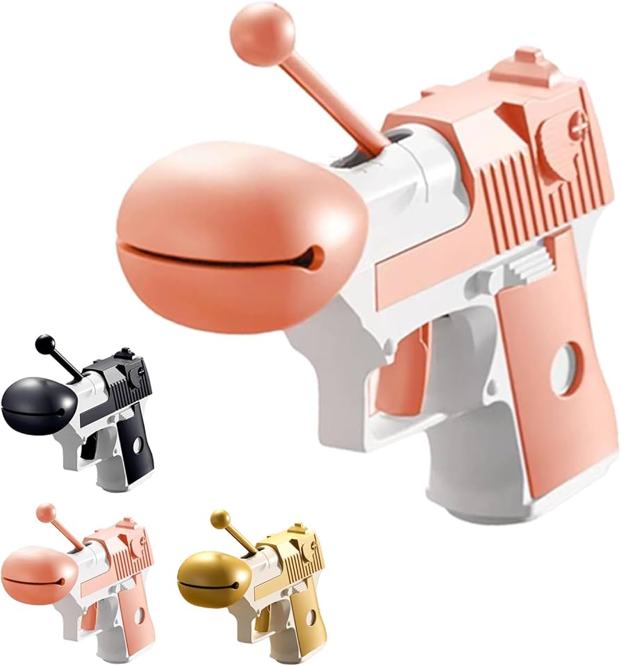 Amazon.co.jp: 重力フィジェット銃のおもちゃ 木魚銃 ミニ 3D プリント