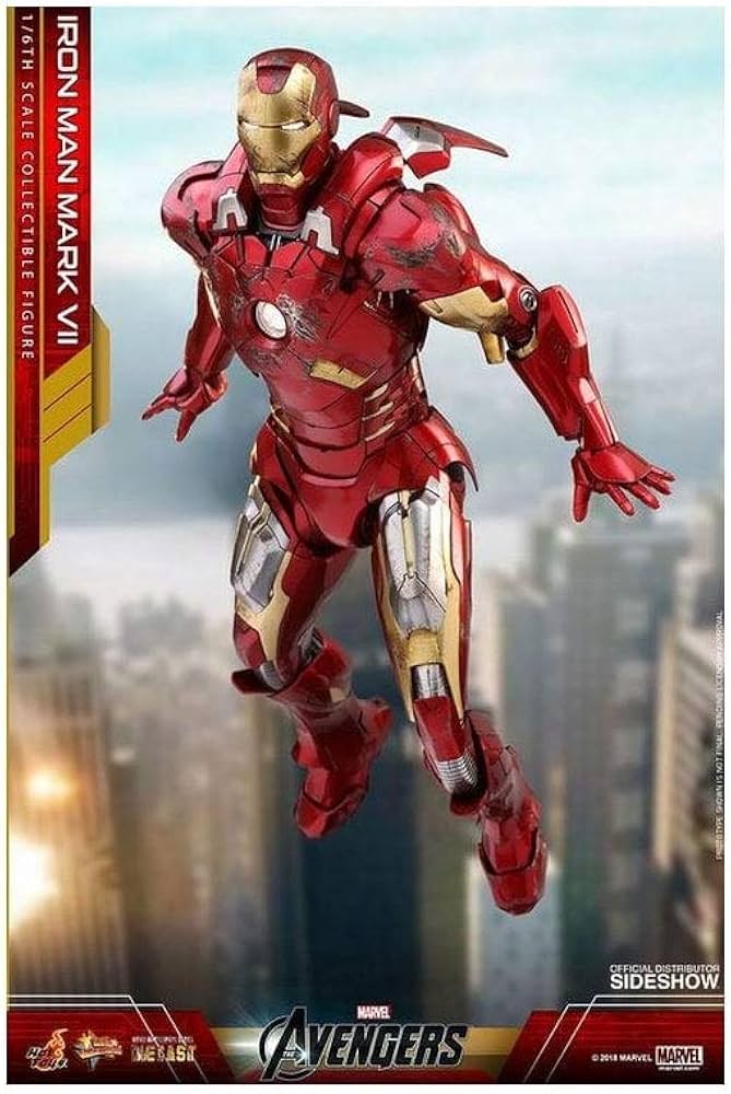 Amazon.com: Hot Toys Die Cast Avengers 12 Inch Figure Movie