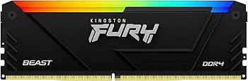 Kingston Fury Beast RGB 8GB 3200MT/s DDR4 CL16 DIMM Computer
