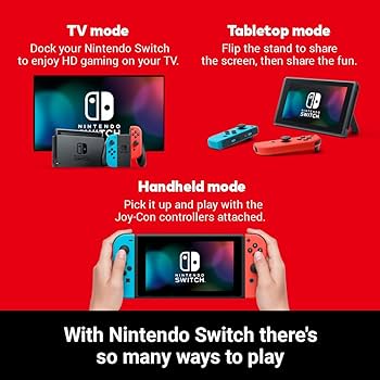 Amazon.co.jp: Nintendo Switch (Neon Red/Neon blue) : ゲーム