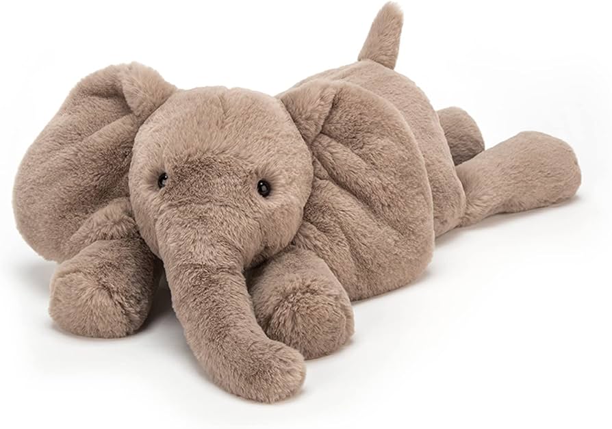 Amazon.com: Jellycat Smudge Elephant Stuffed Animal, Medium 9.5