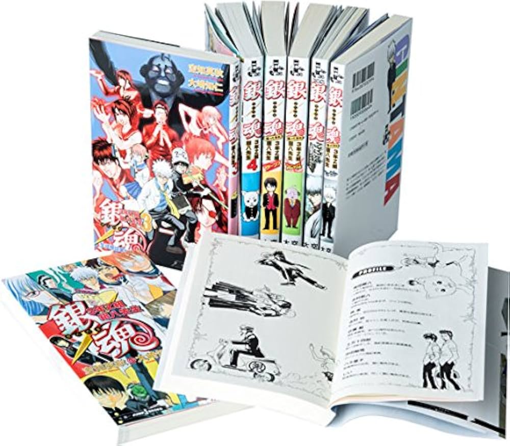Amazon.co.jp: jBOOKS 銀魂 全8巻セット (JUMP jBOOKS) : 大崎 知仁
