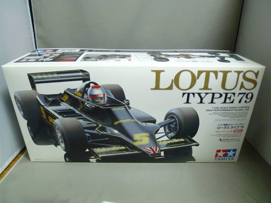 Amazon.co.jp: タミヤ 1/10 RC ロータス タイプ 79 1978 M