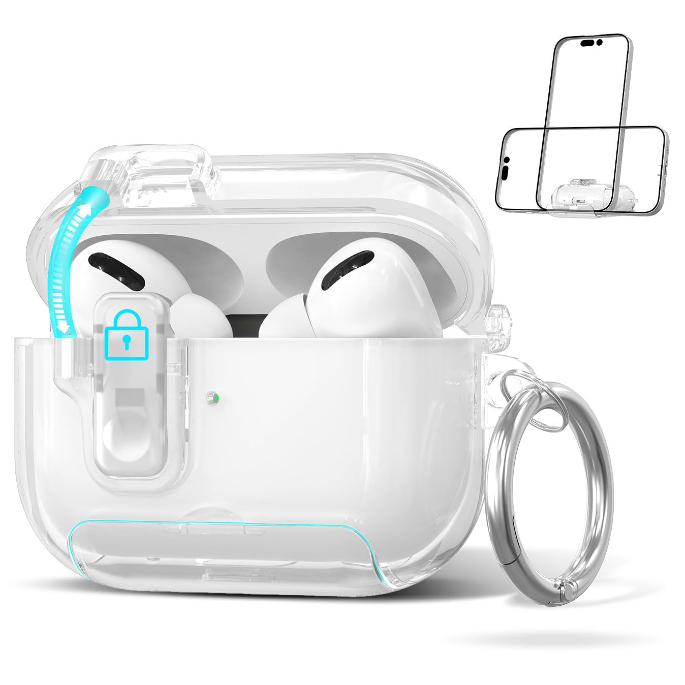 Amazon | 【2025年度 先行発売】YXHH新登場 AirPods Pro 3 用 ケース