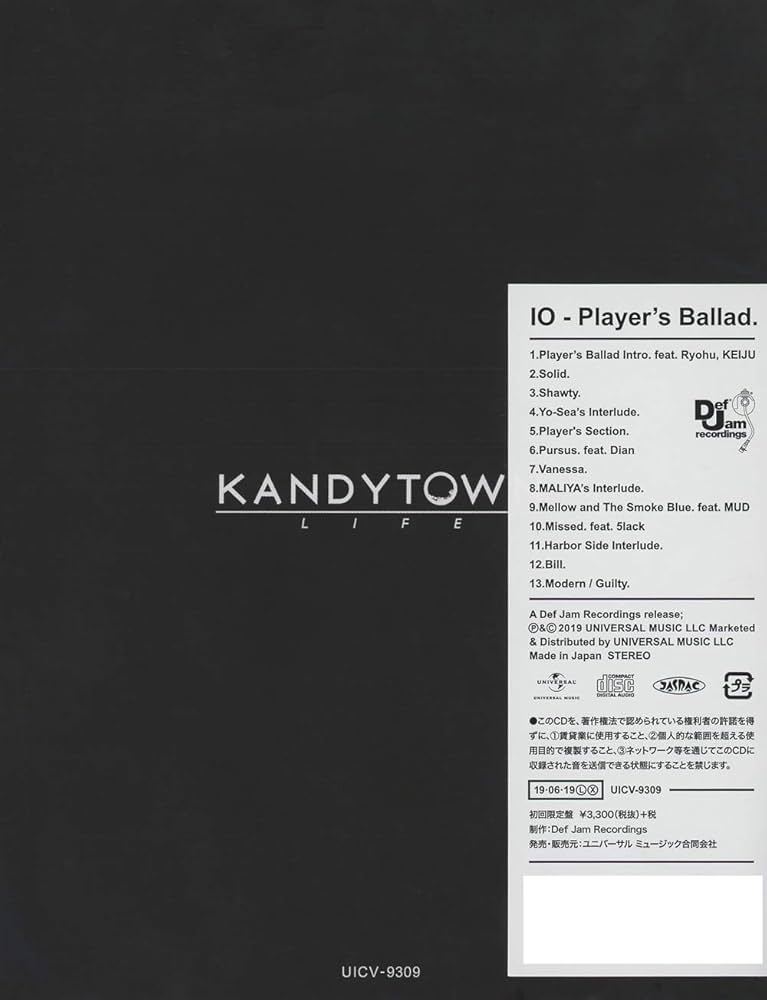 Amazon.co.jp: Player's Ballad.(初回限定盤): ミュージック