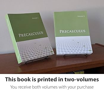 Amazon.com: Precalculus by OpenStax (paperback version, B&W
