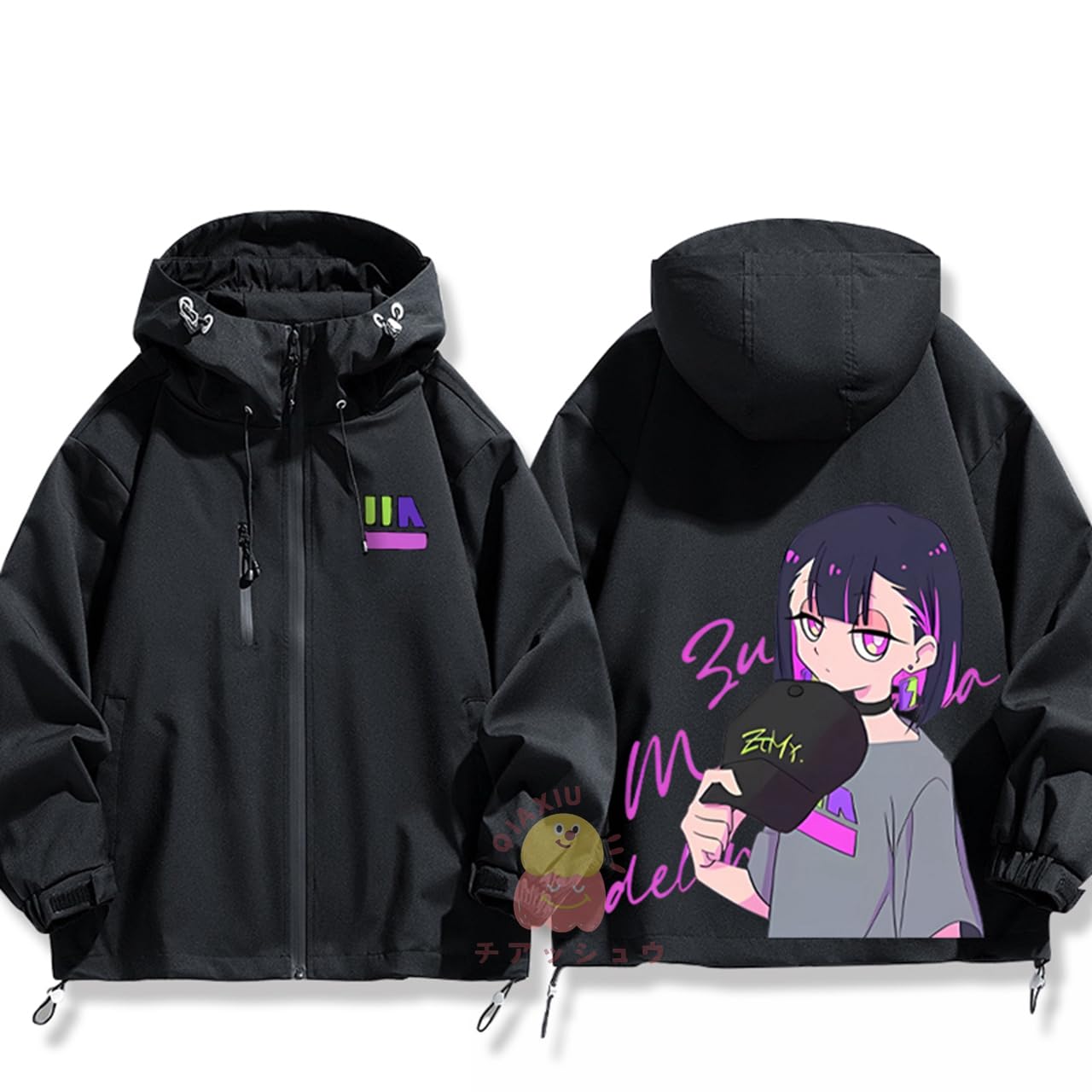 Amazon.co.jp: ずっと真夜中でいいのに パーカー 長袖 コート 薄手