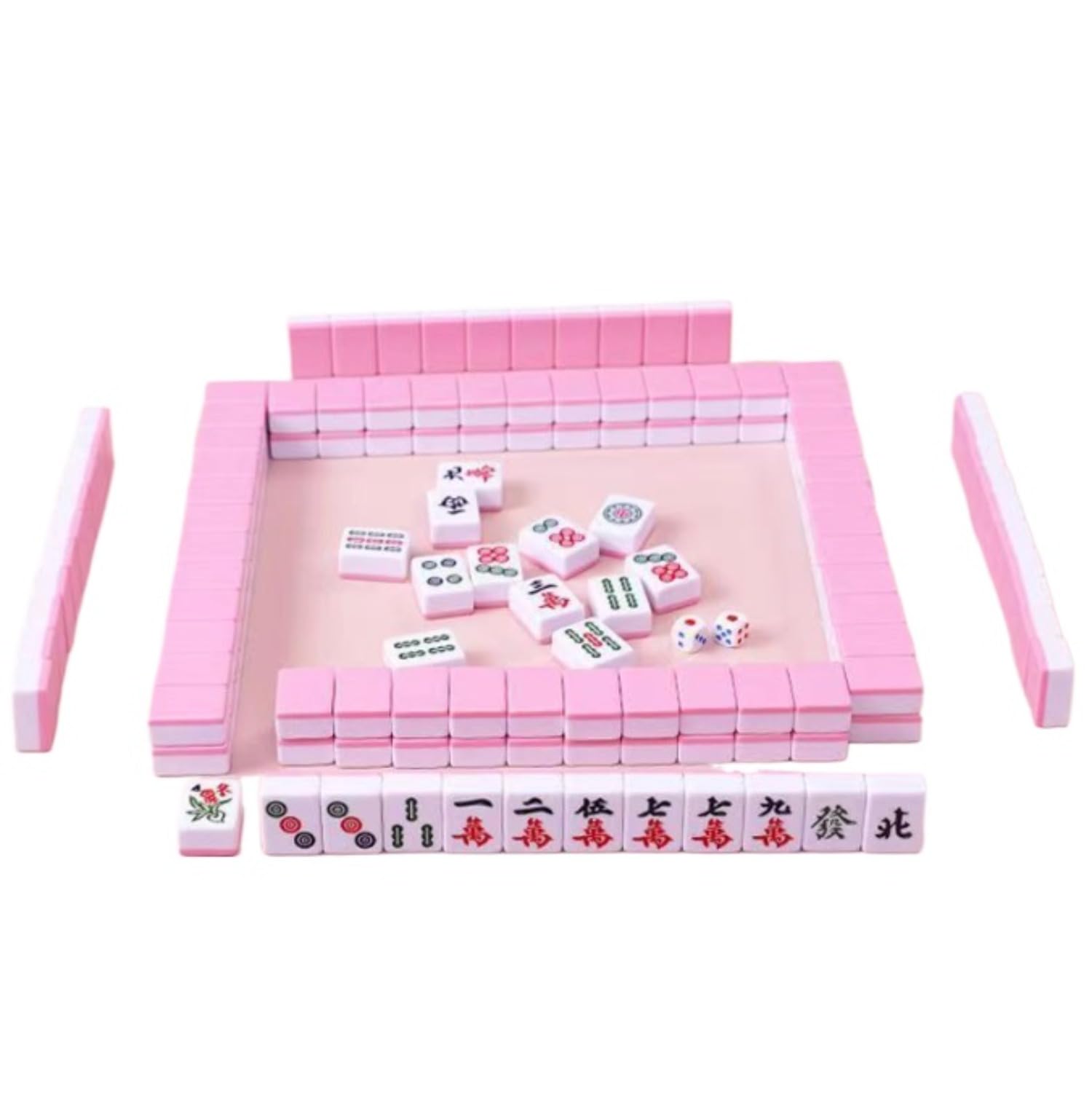 Amazon | 麻雀牌 麻雀セット ポータブル 便利 カードゲーム サイコロ