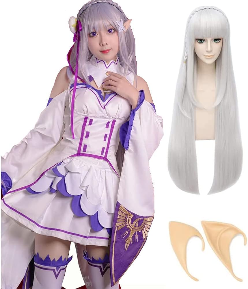 Amazon.co.jp: [Picksoco] Re:ゼロから始める異世界生活 コスプレ