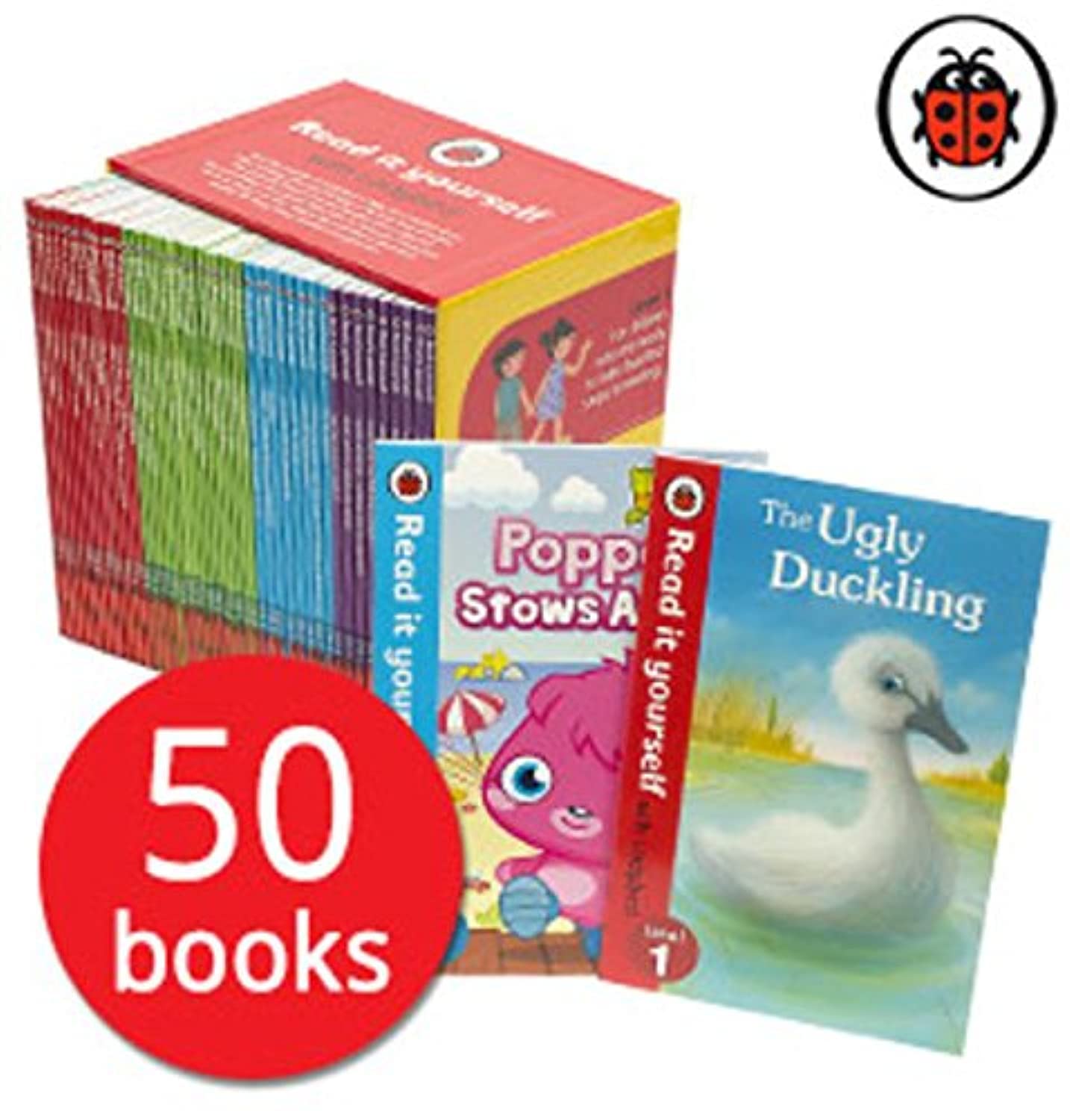 Read it Yourself with Ladybird Collection 50 Books Box Set Pack
