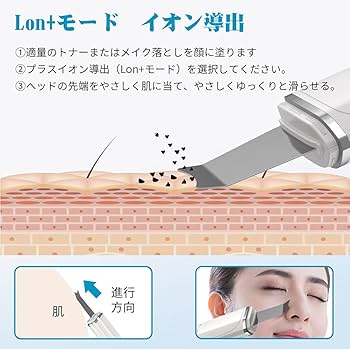 Amazon.co.jp: Youmay ウォーターピーリング 超音波美顔器 超音波