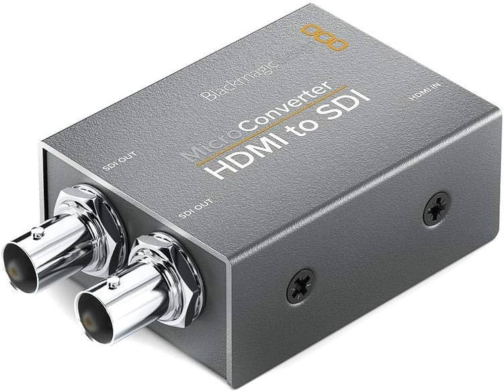 Amazon.co.jp: Blackmagic Design Micro Converter - HDMI to SDI