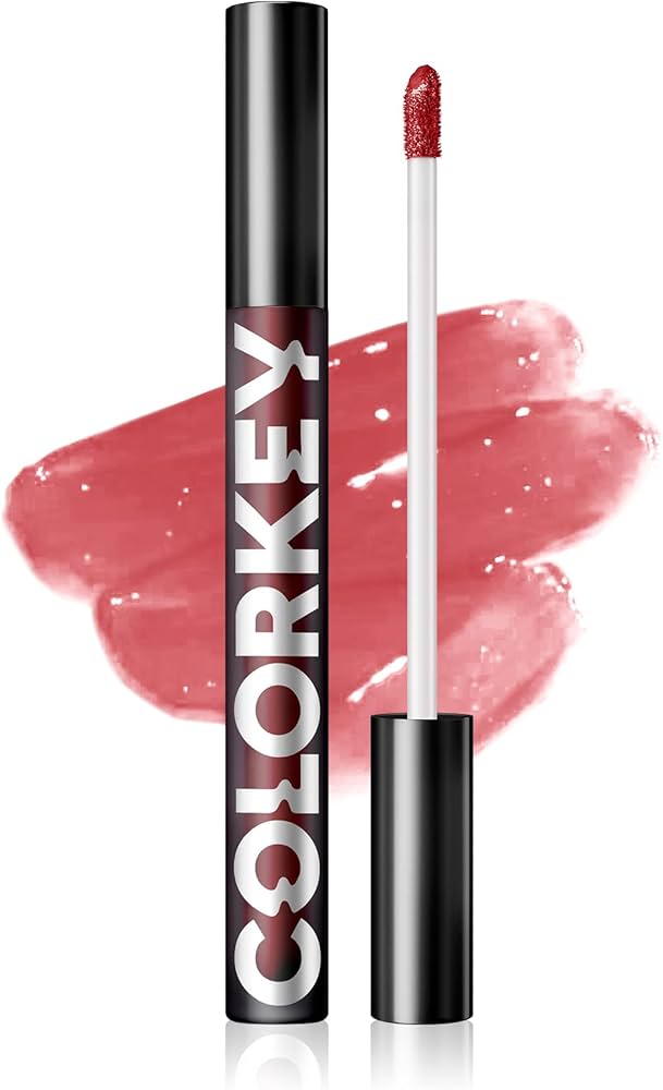 Amazon | COLORKEY シャインミラーリップグロスティントP710（珊瑚紅