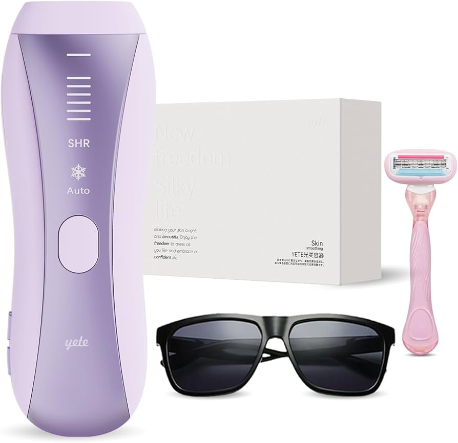 Amazon | Yete（エイティー）脱毛器 IPL 冷感無痛ケア SHR連続照射