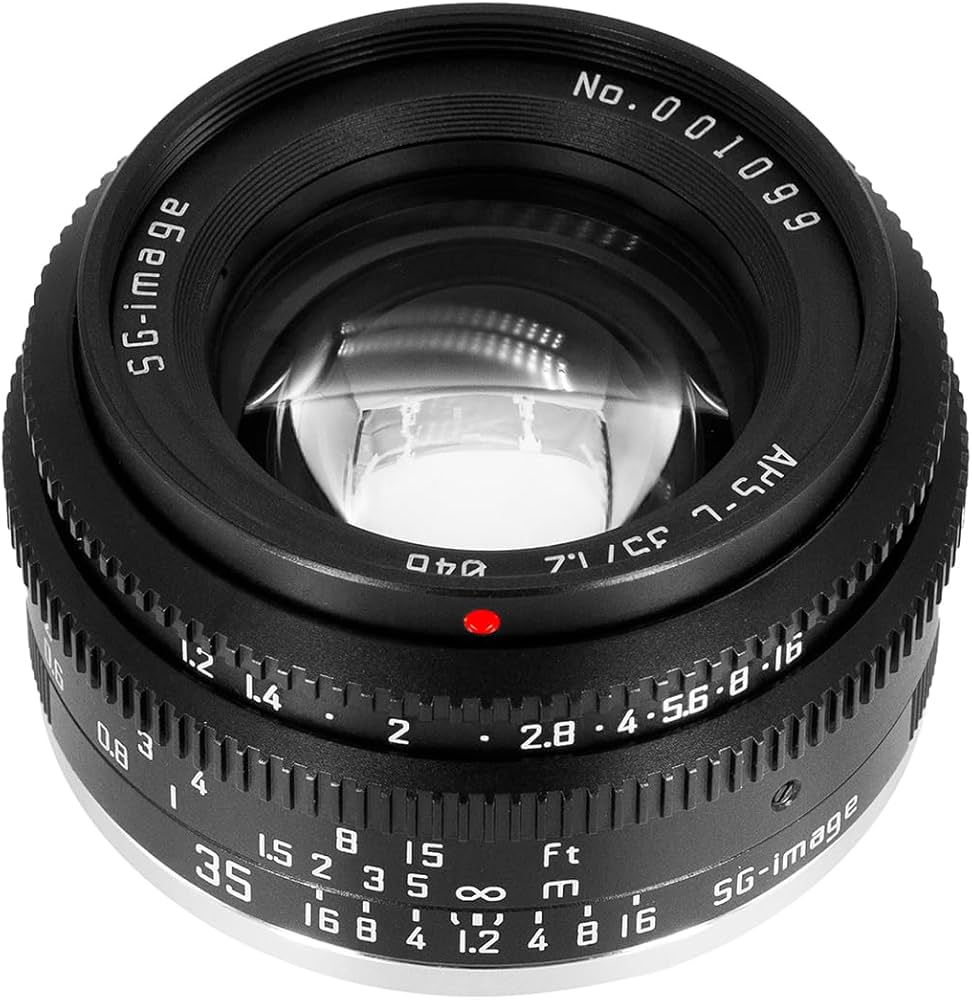 Amazon.co.jp: SG-image 35mm F1.2 マイクロフォーサーズ 大口径 単