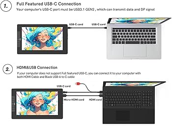 Amazon.com: VEIKK Drawing Tablet with Screen VK1200V2 11.6 inch