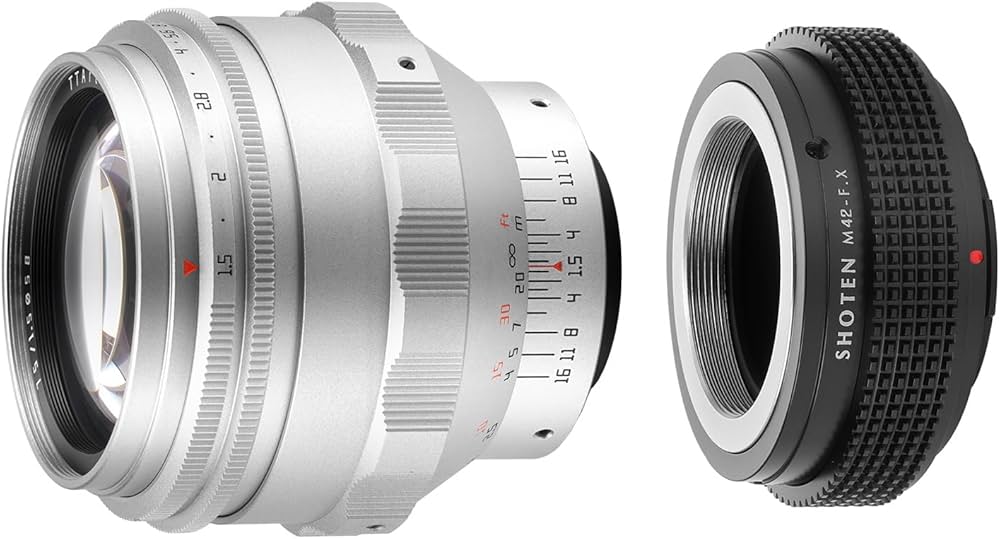 Amazon.co.jp: TTArtisan 75mm F1.5 M42マウント レンズ ぐるぐるボケ