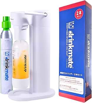 Amazon.co.jp: Drinkmate 炭酸水メーカー Series 641、専用ガス