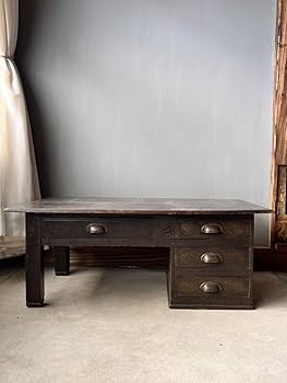 Amazon.co.jp: 文机飾り台展示台アンティークローテーブル座机昭和