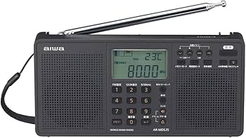 Amazon.co.jp: アイワ ワールドバンドラジオ パールブラック : 家電