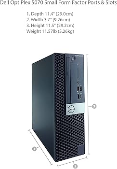 Amazon.com: Dell OptiPlex 5070 Desktop Computer - Intel Core i5
