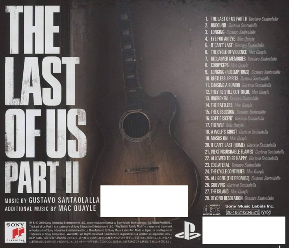 Amazon.com: The Last of Us Part II: CDs & Vinyl