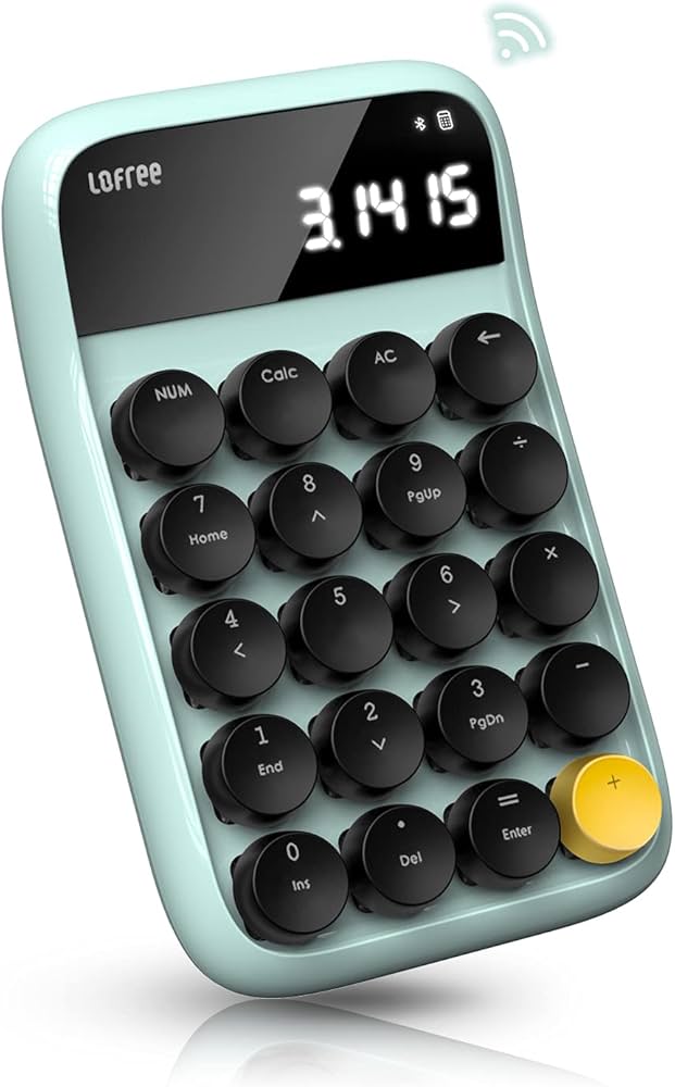 Amazon | 【Lofree専門店】 Bluetooth テンキー 電卓 ワイヤレス テン