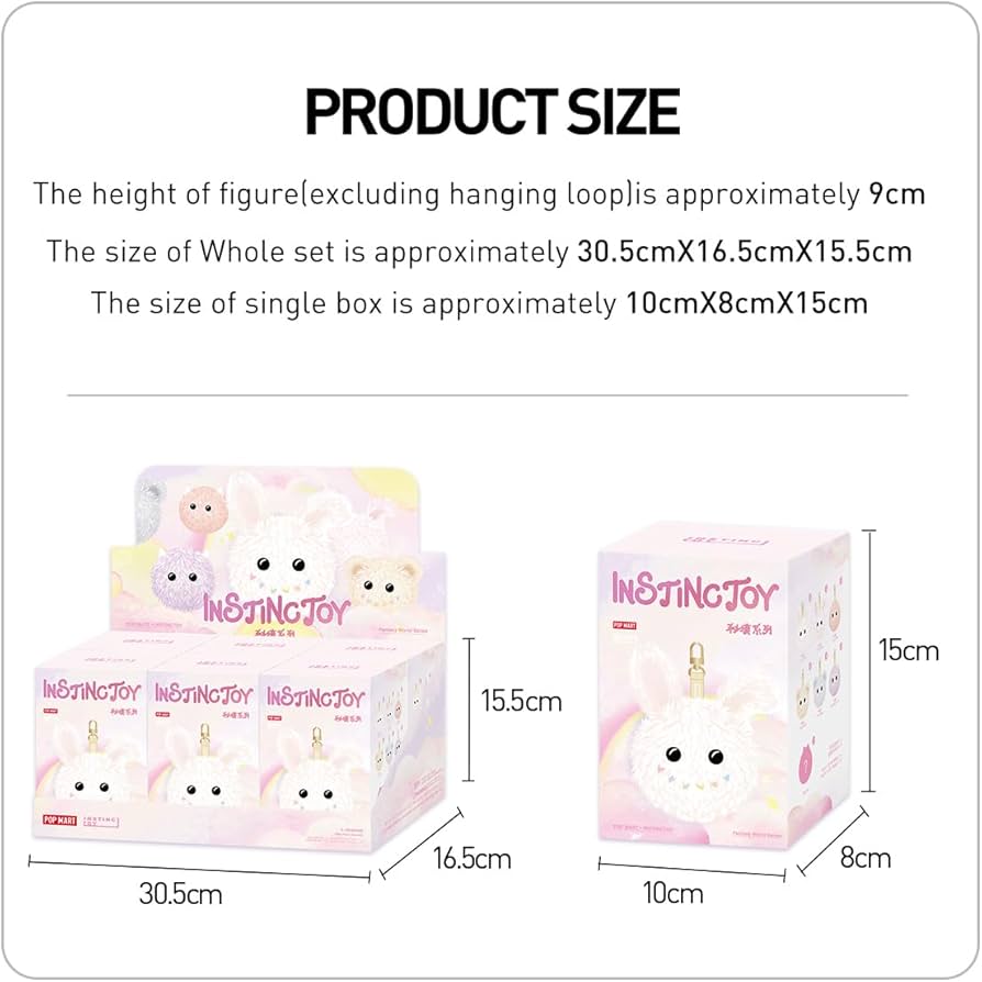 Amazon | POP MART INSTINCTOY Fantasy World シリーズ ぬいぐるみ