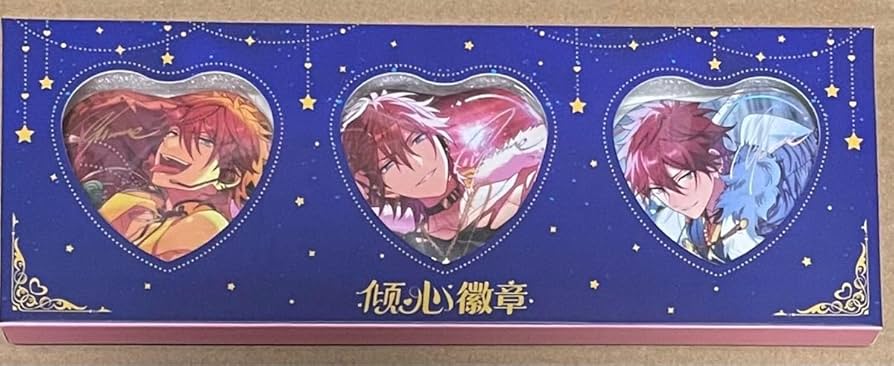 あんスタ 真緒 願望缶 衣更真緒 中国 ハート缶バッジ あんスタ 衣更