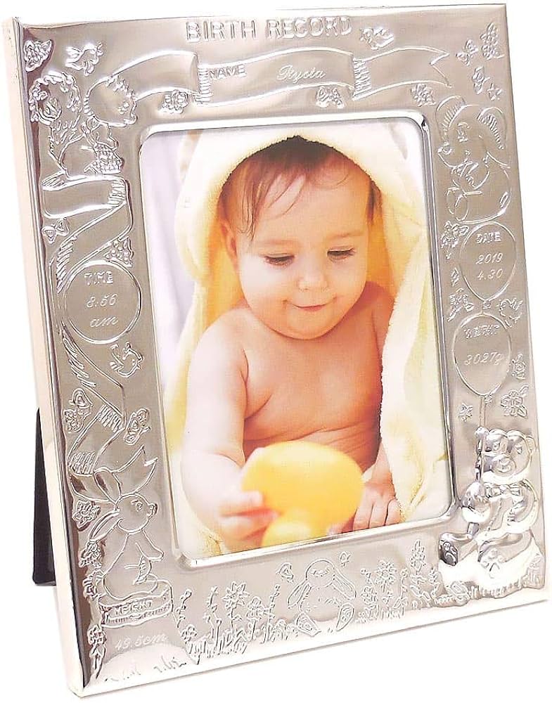 Amazon.co.jp: ベビーフレーム ベビーフォトフレーム どうぶつ柄